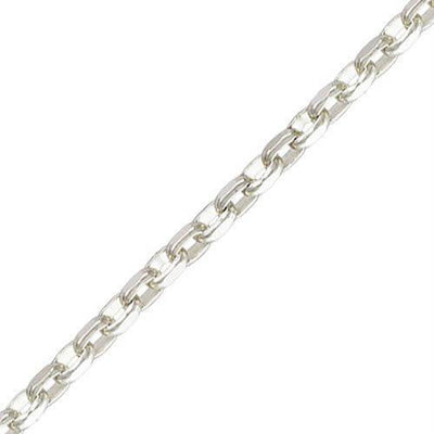 .925 Sterling Silver Chain by the Foot - Too Cute Beads