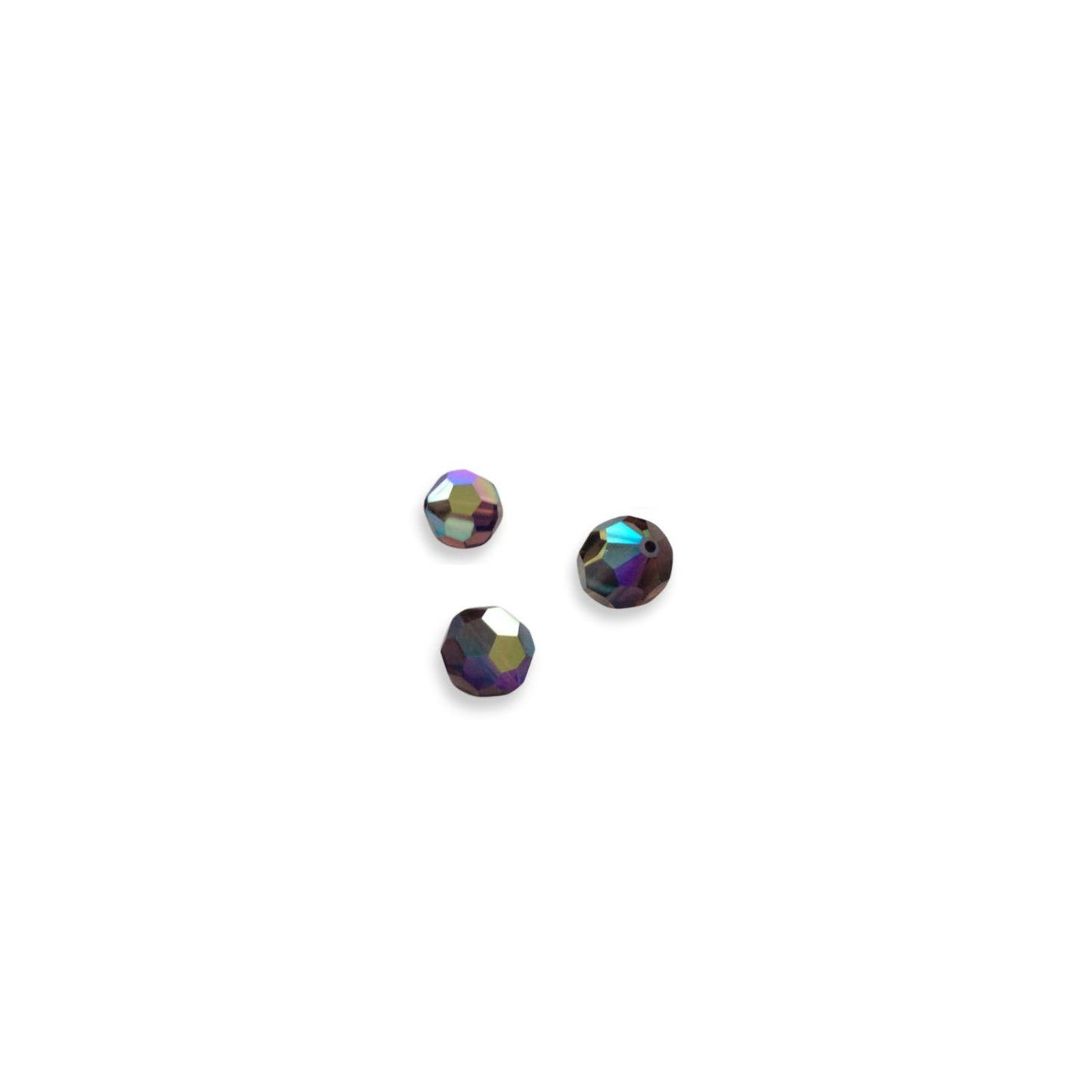 Swarovski 6mm Round - Mocca AB (10 Pack) No longer in Production