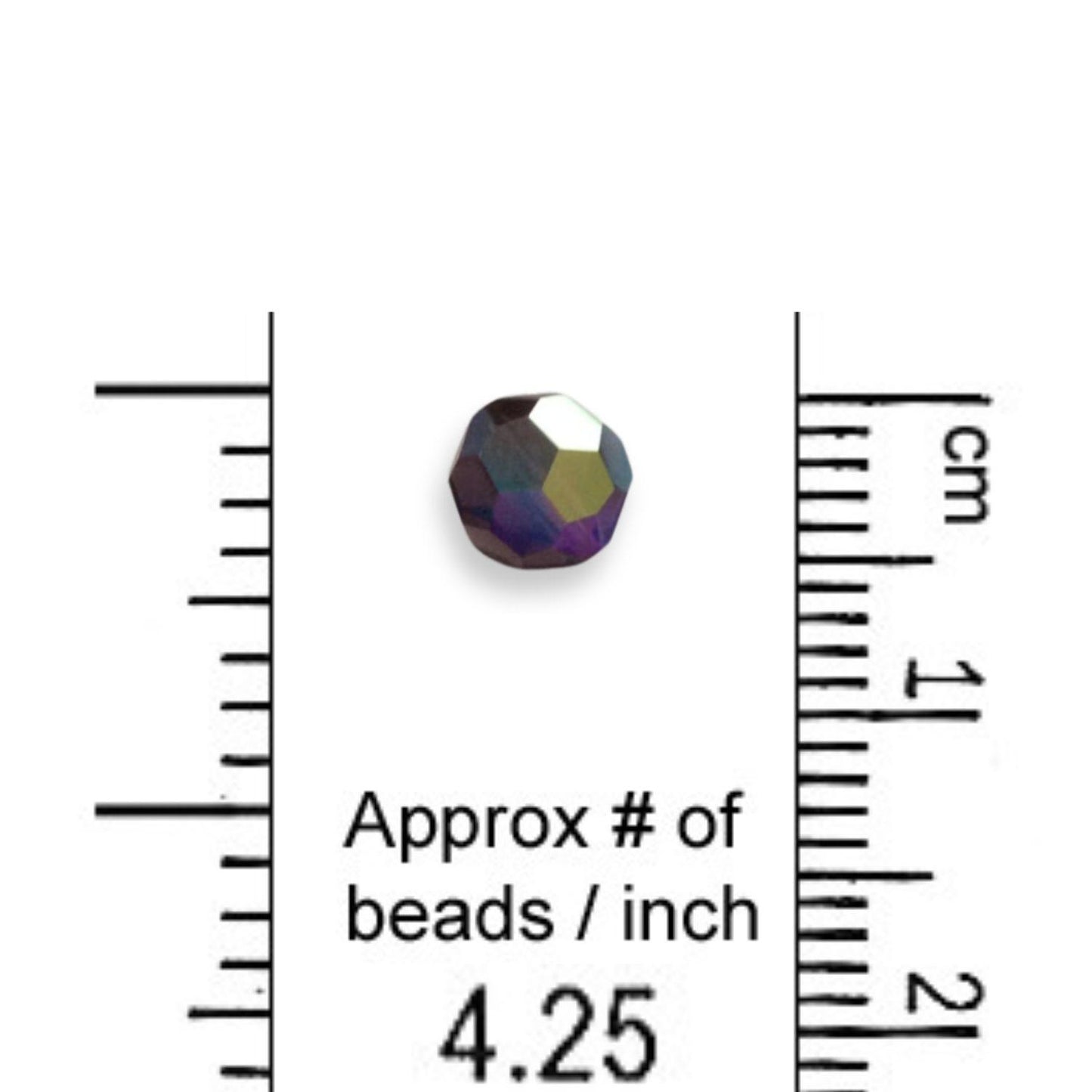 Swarovski 6mm Round - Mocca AB (10 Pack) No longer in Production
