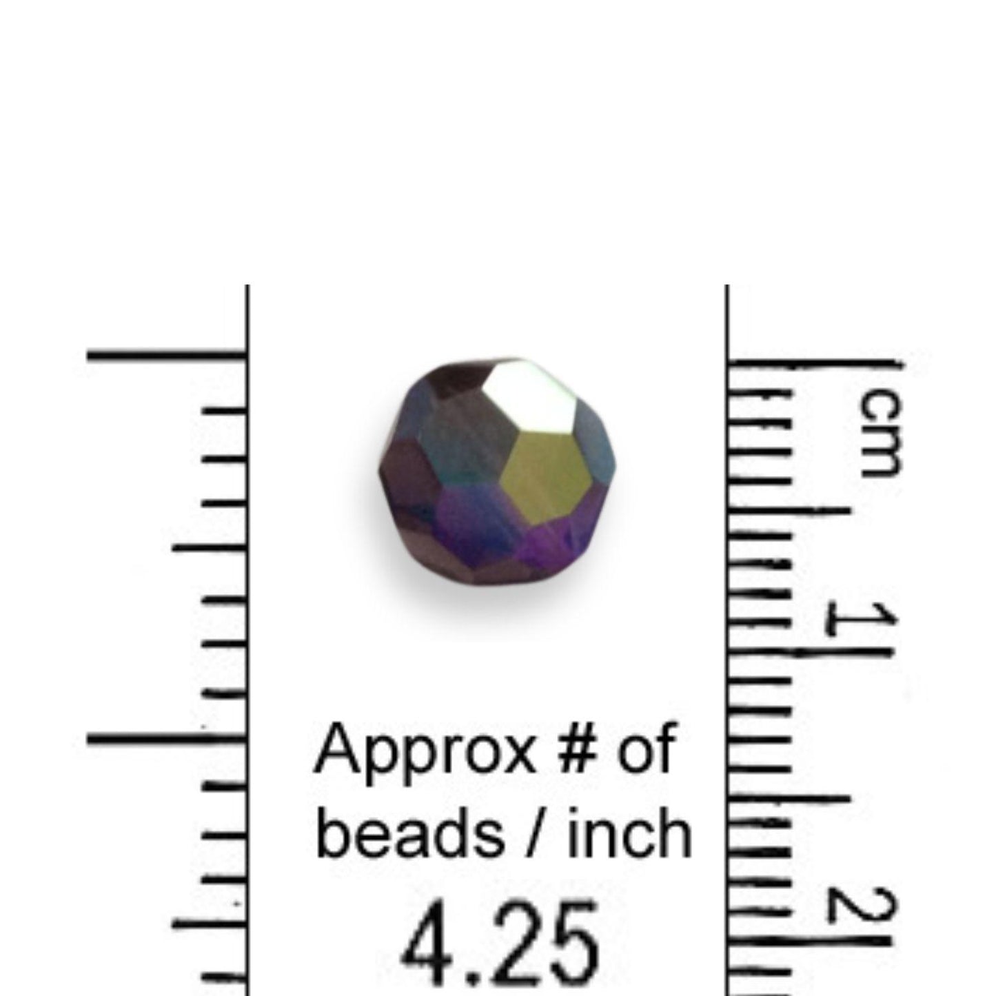Swarovski 8mm Round - Mocca AB (10 Pack) No longer in Production