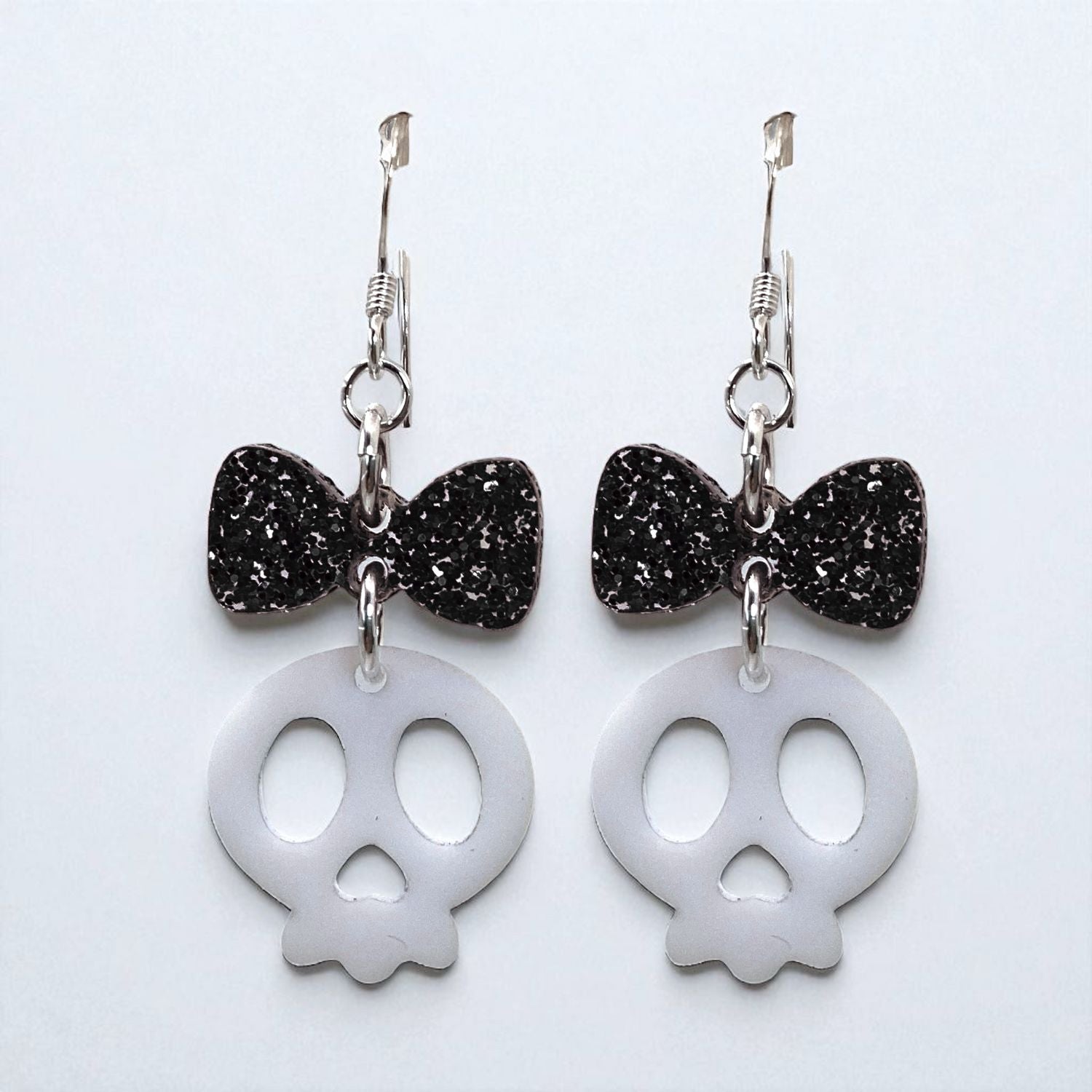 Adore-a-Bow Skull Earring Kit