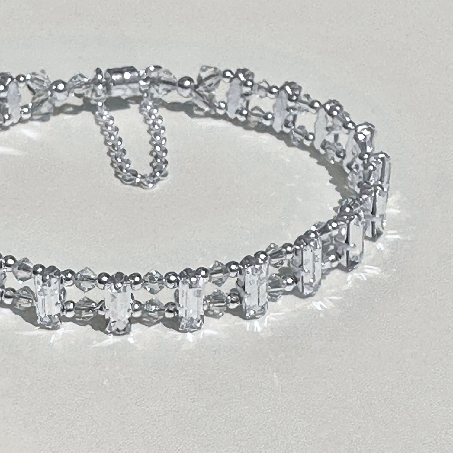 Crystal Clear Bracelet Kit Zoomed in