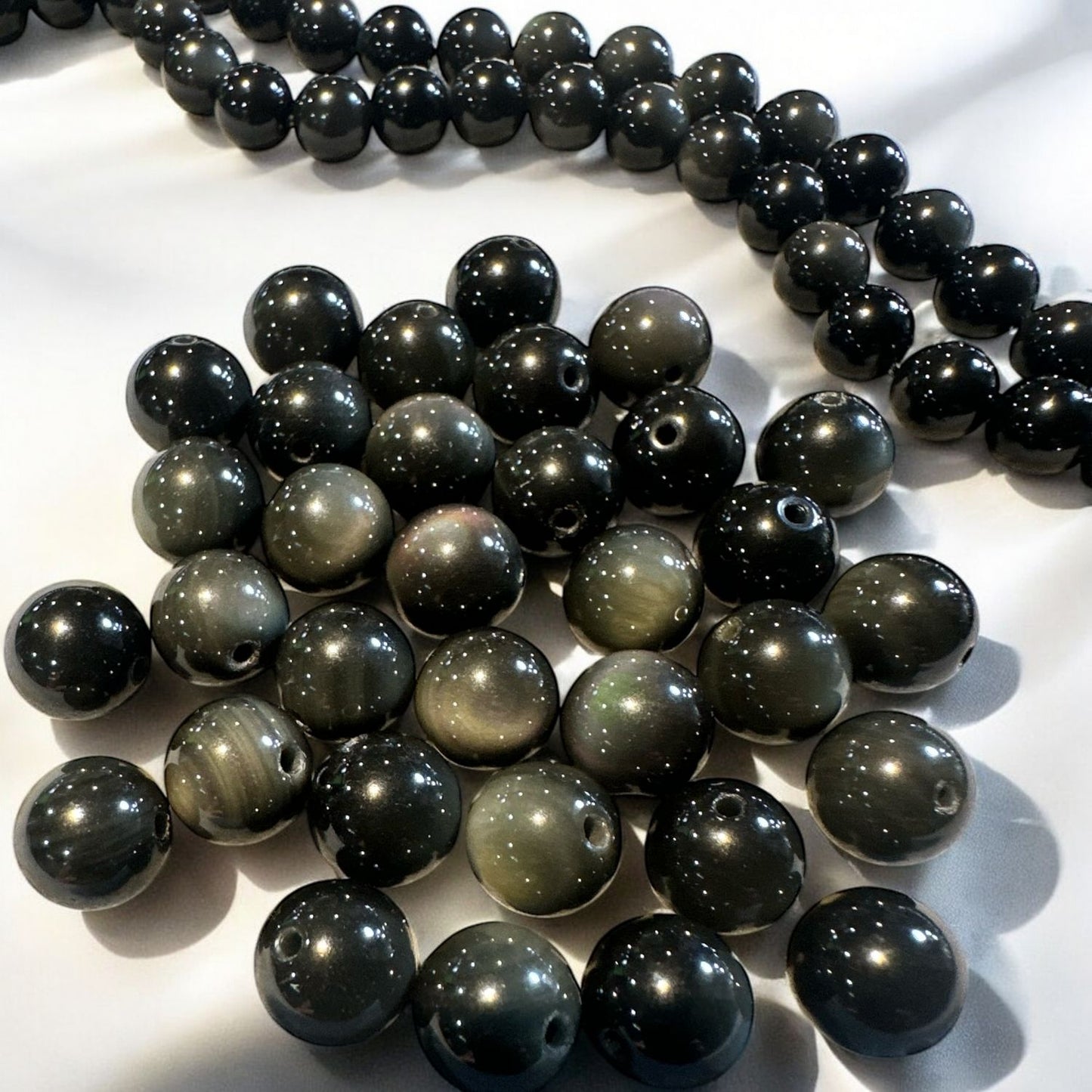 Rainbow Obsidian Bracelet Kit