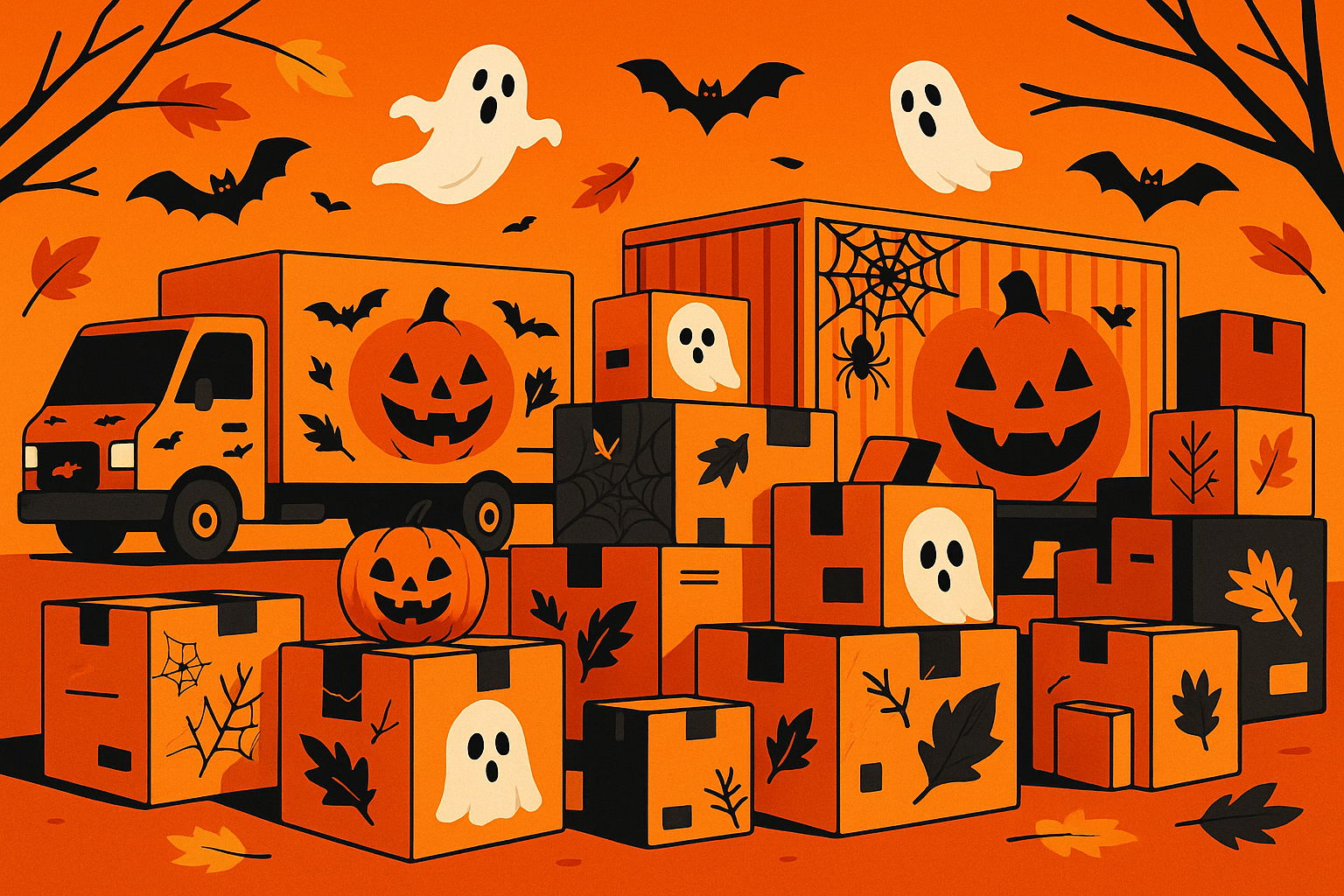 I need a halloween themed shipping image