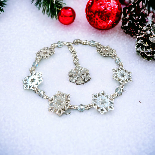 Bracelet Kit - Winter Snowflake Link Bracelet