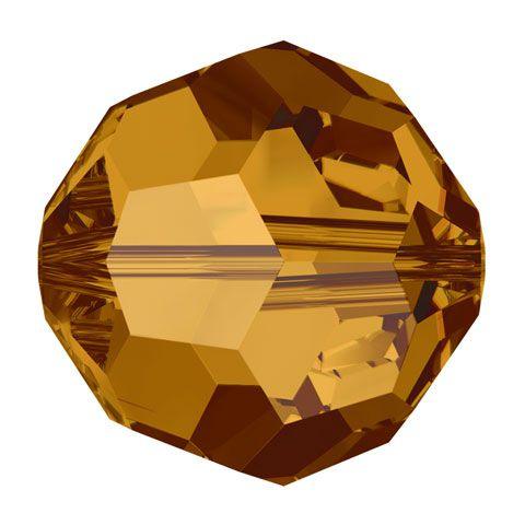 Swarovski 6mm Round - Crystal Copper (10 Pack)