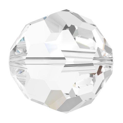 Swarovski 8mm Round - Crystal (10 Pack) - Too Cute Beads