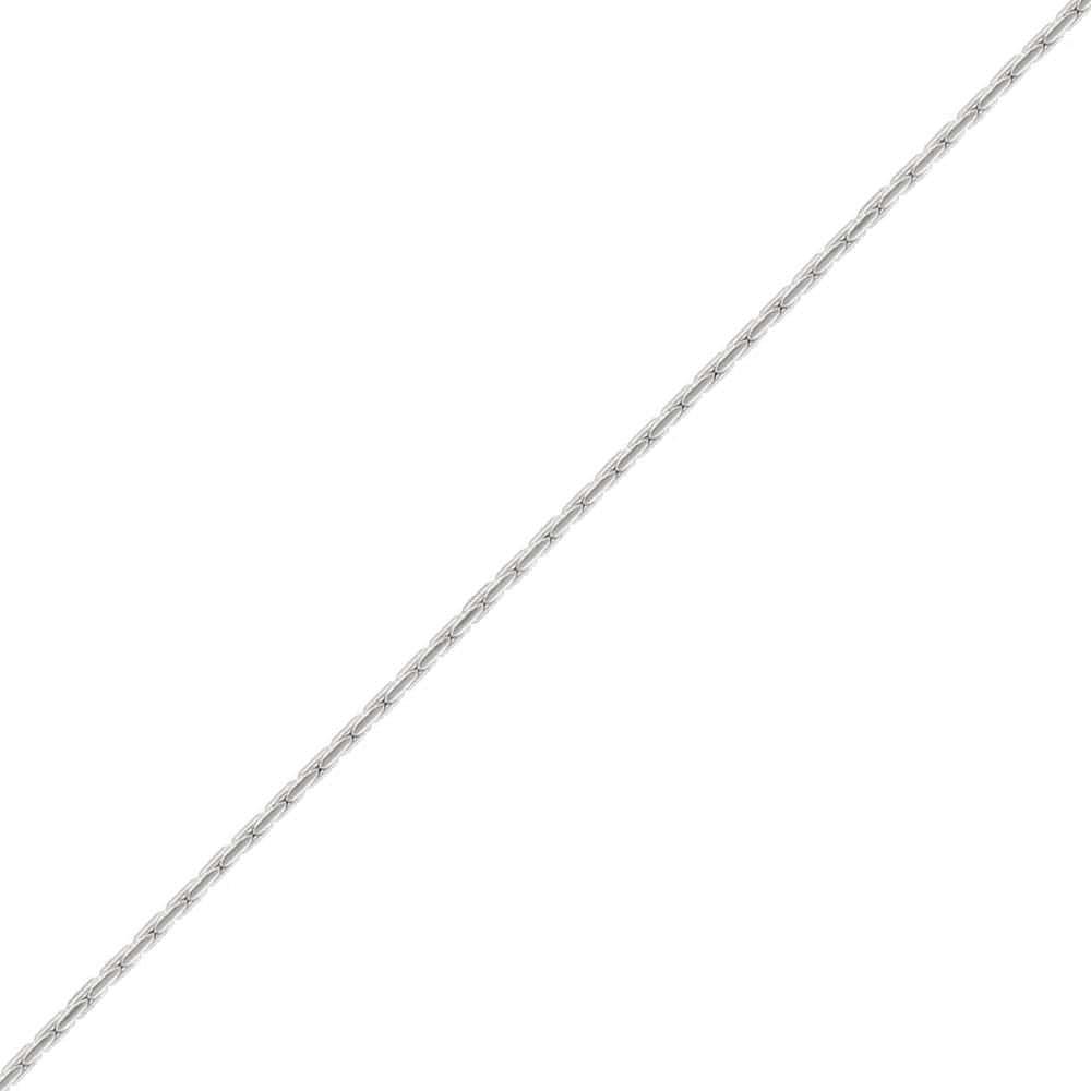.925 Sterling Silver 0.71mm Beading Chain - Sold by the foot