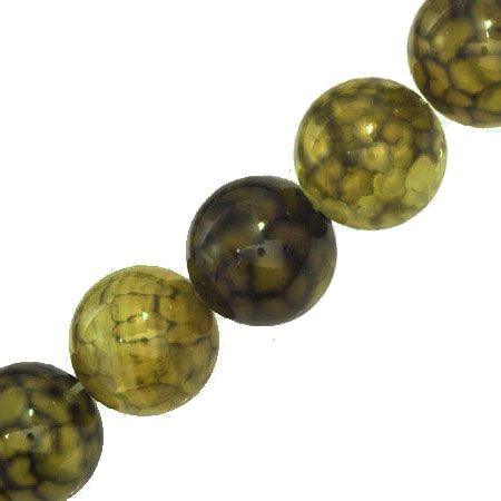 Tiger Eye Beads, Green, 8mm Round