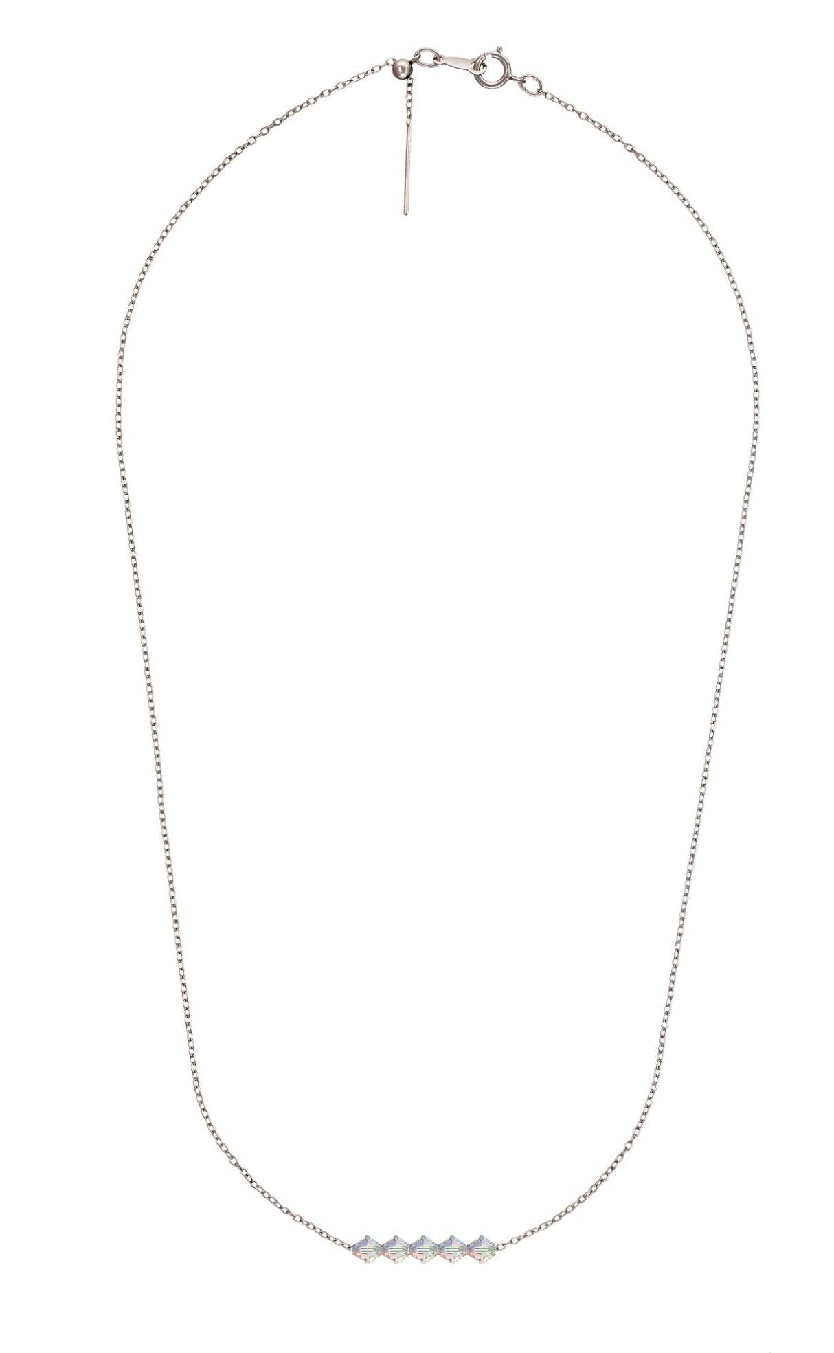 .925 Sterling silver Add-A-Bead Cable Chain Necklace - Adjustable (1 Piece)