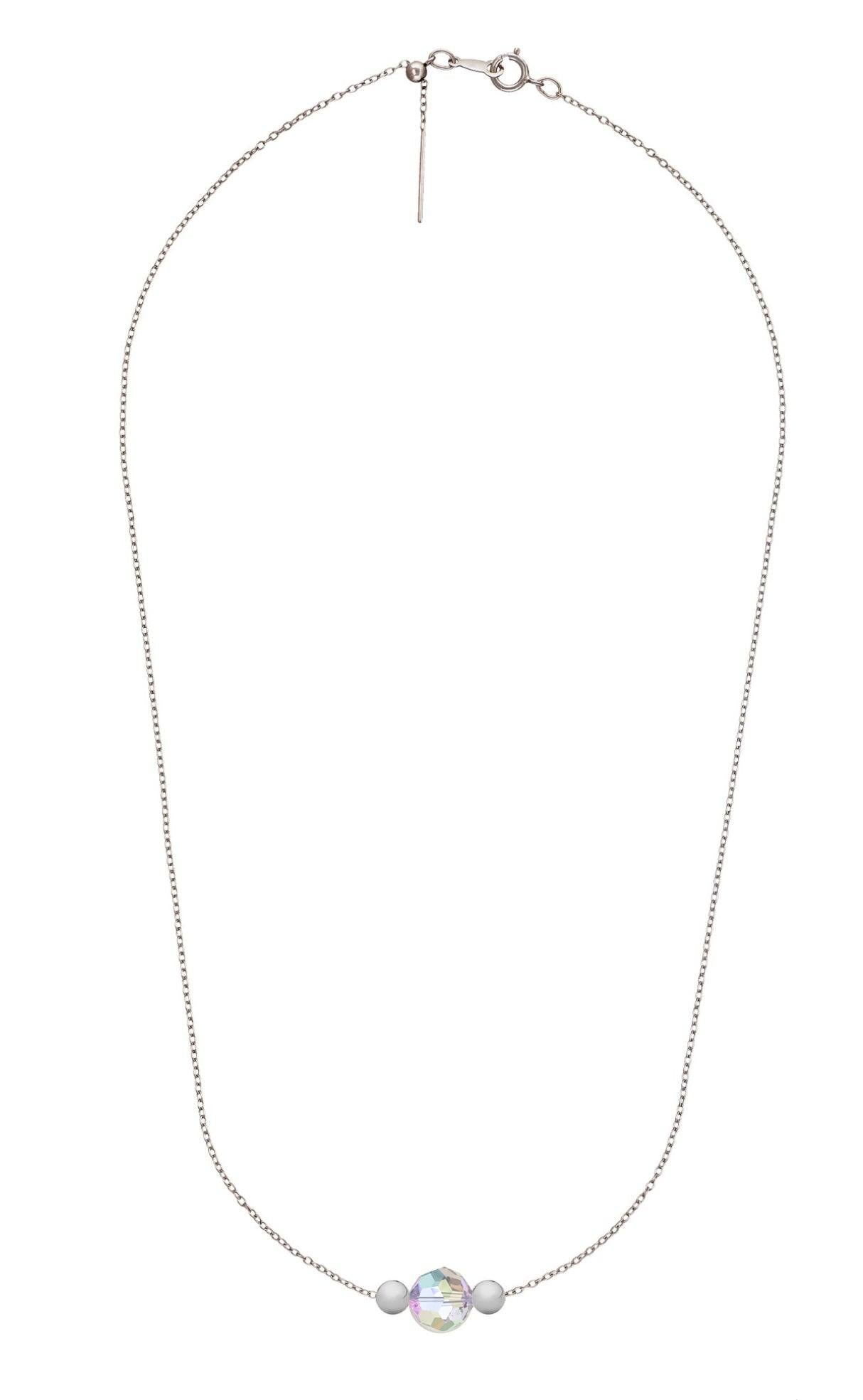 .925 Sterling silver Add-A-Bead Cable Chain Necklace - Adjustable (1 Piece)