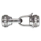 .925 Sterling Silver Rhodium Plated 10mm CZ Clasp - Too Cute Beads