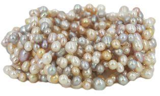 Multi-Color Rice Cultured Pearl (500pc) - Too Cute Beads