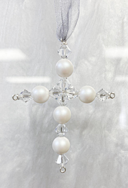 Crystal Creation Cross Kit made with Swarovski Crystals - Too Cute Beads