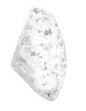 Swarovski 27mm Galactic Vertical Pendant - Mosaic White Opal (1pc) - Too Cute Beads