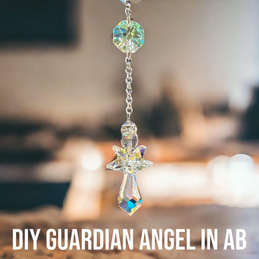 Introducing the Stunning New AB Color to Our DIY Guardian Angel Sun Catcher Kit! - Too Cute Beads