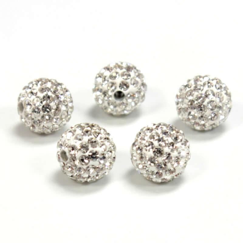 10mm Preciosa Pave Beads - Too Cute Beads