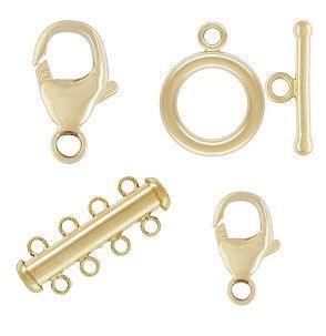 14K Gold Filled Toggles & Clasps - Too Cute Beads