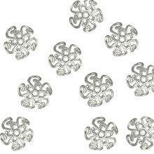 .925 Sterling Silver Bead Caps - Too Cute Beads