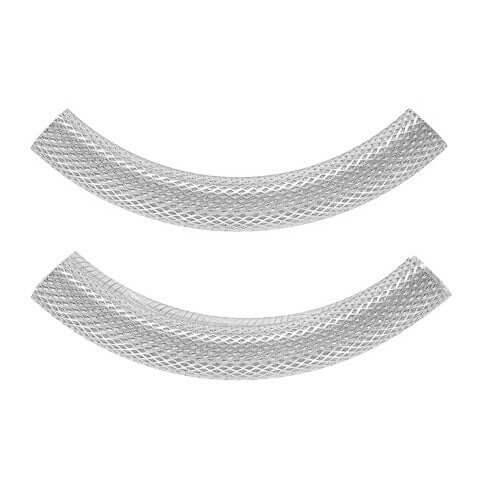.925 Sterling Silver Bracelet Tubes - Too Cute Beads