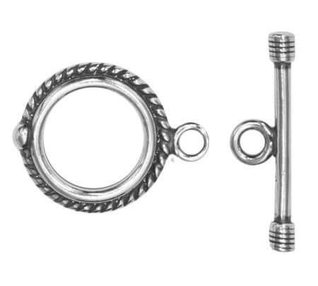 .925 Sterling Silver Toggles - Too Cute Beads