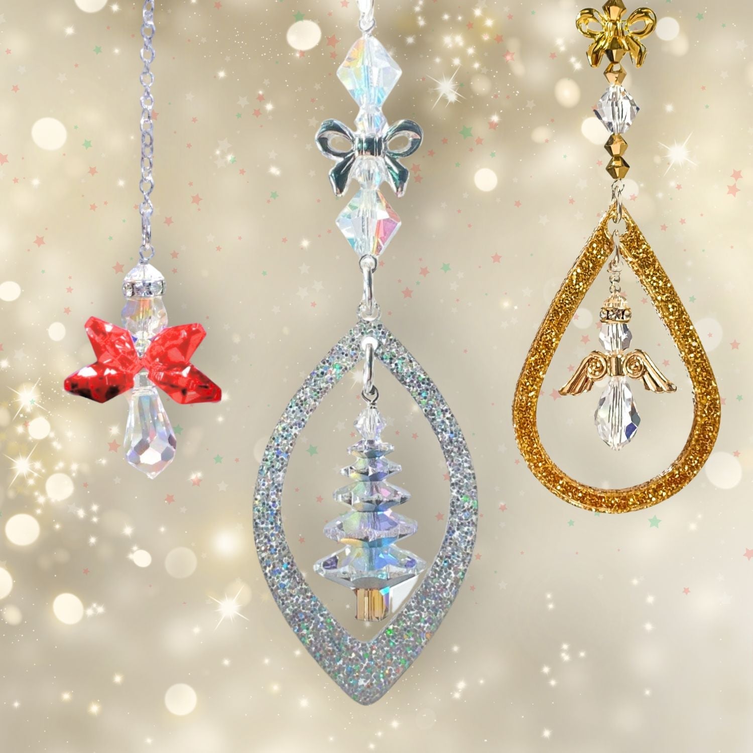 Christmas Suncatcher and Ornament Kits