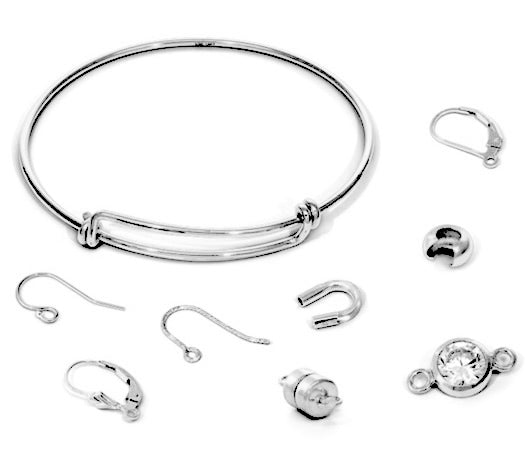 Sterling Silver Beads and Findings for Jewelry Making