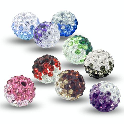 Pave Beads - Too Cute Beads