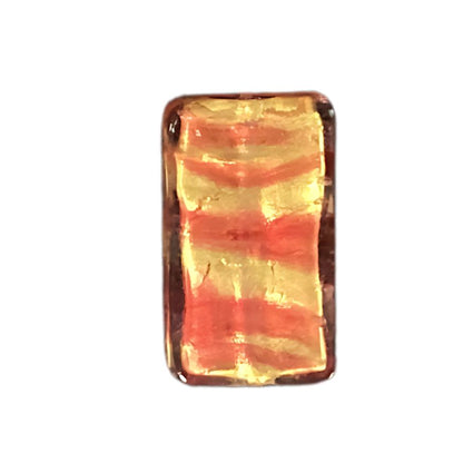 Murano 35 x 20mm Rectangle Beads (Sold by the piece)