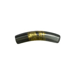 Murano Glass Curved Tube Beads – 35x7mm Handcrafted Italian Enchantment (Sold by the Piece)