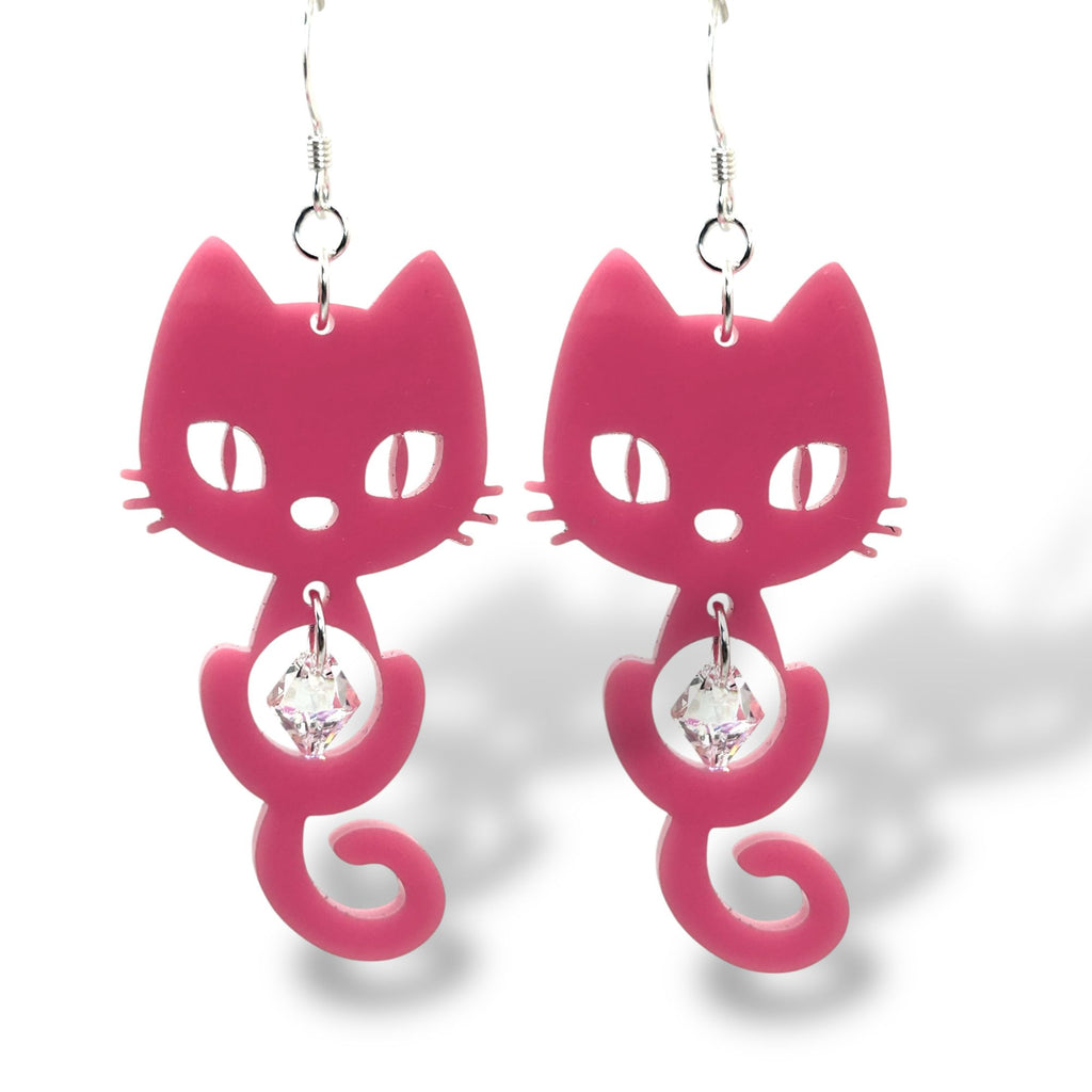 Captured Crystal Cat Halloween Earring Kit - New Summerween Colors