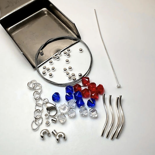 Petite Patriotic Bracelet Kit