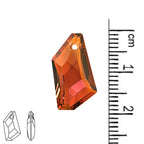 Swarovski 18mm De Art Pendant - Crystal Copper (1 piece)