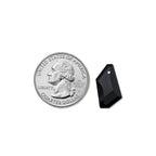 Swarovski 18mm De Art Pendant - Jet (1 piece)