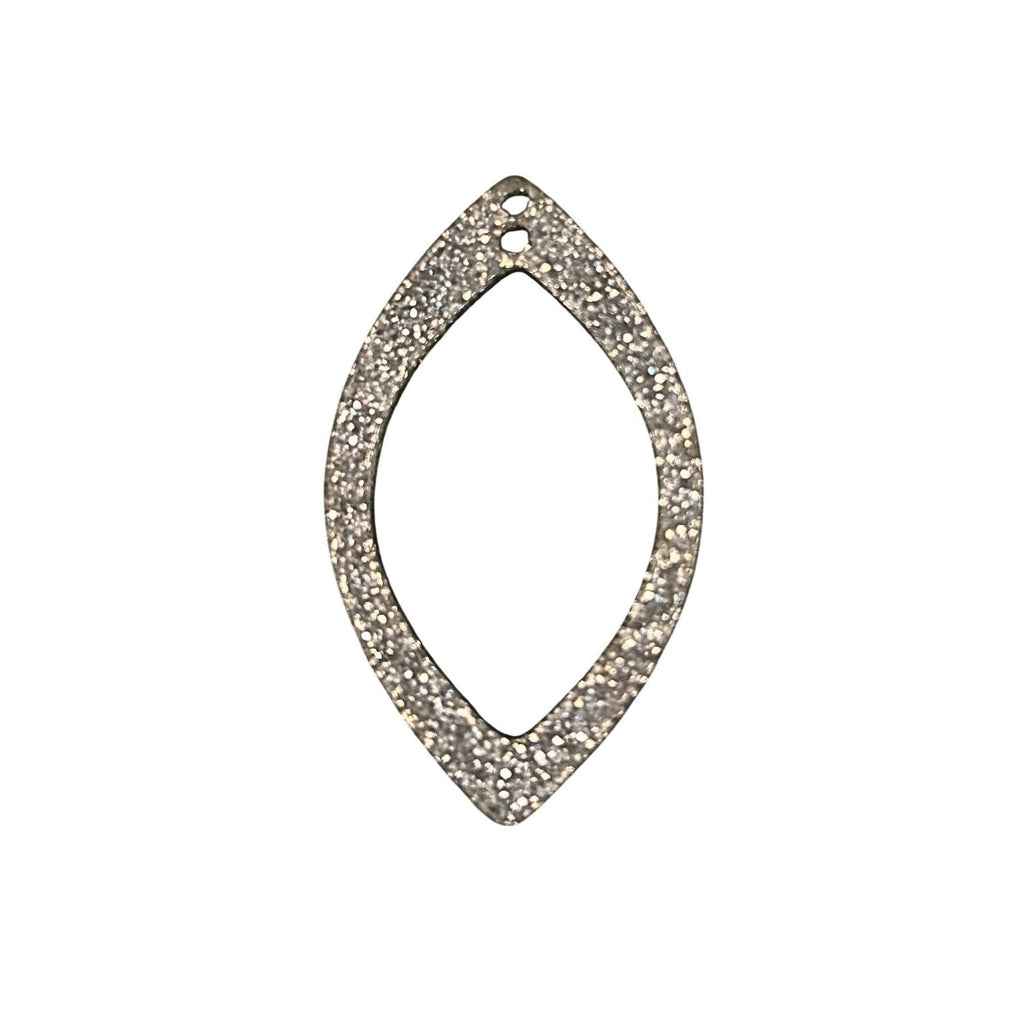 Sparkling Acrylic Navette Frames –  DIY Suncatcher &amp; Ornament Components