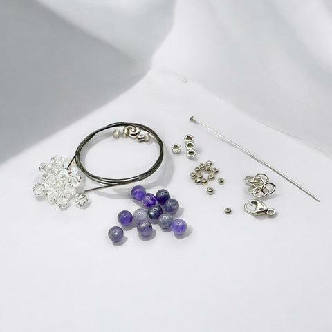 Totally Tanzanite Gemstone Bracelet Kit