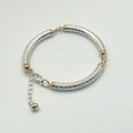 Mixed Metals Tube Bracelet Kit