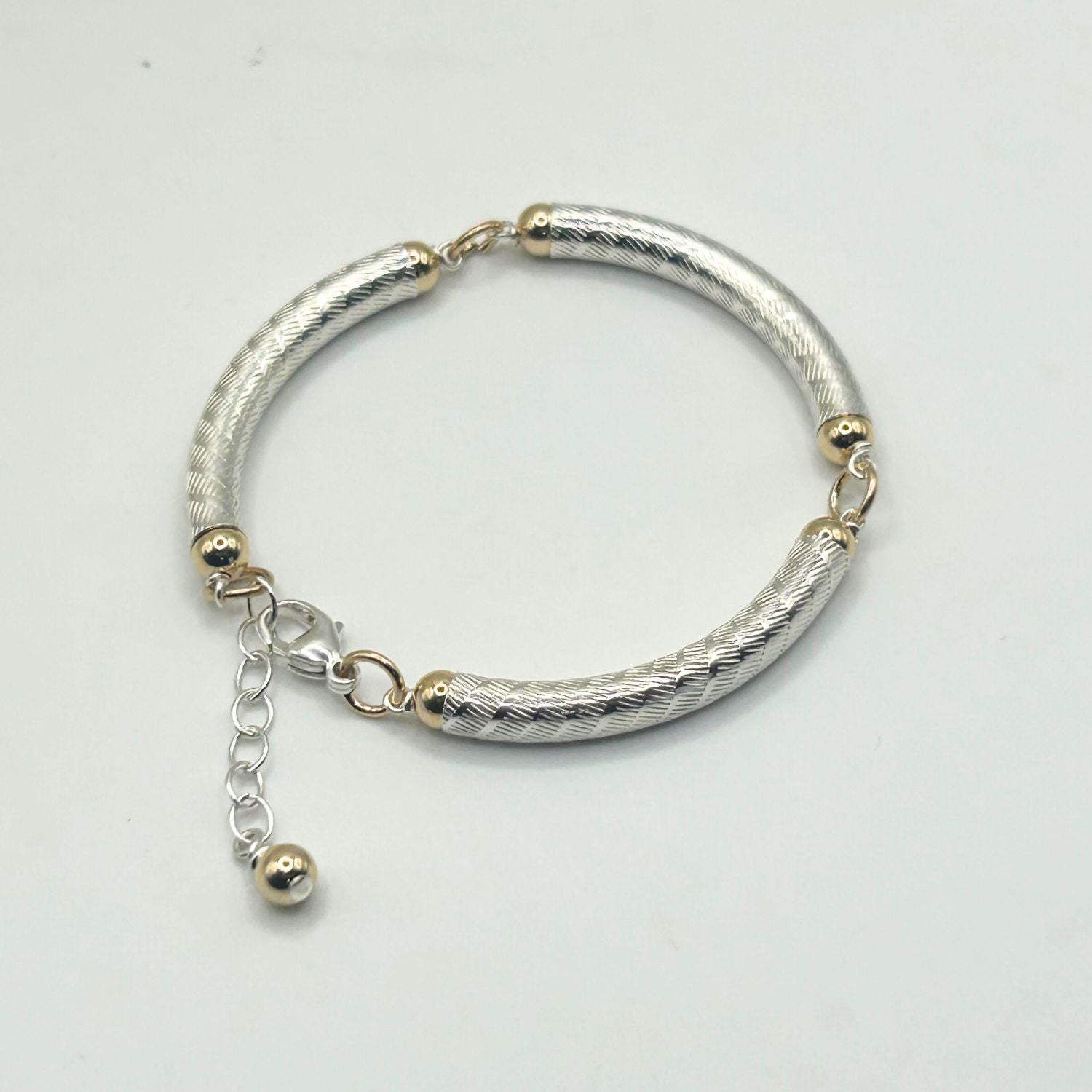 Mixed Metals Tube Bracelet Kit