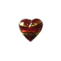 28mm Murano Glass Heart Beads – Handcrafted Italian Love &amp; Shimmer