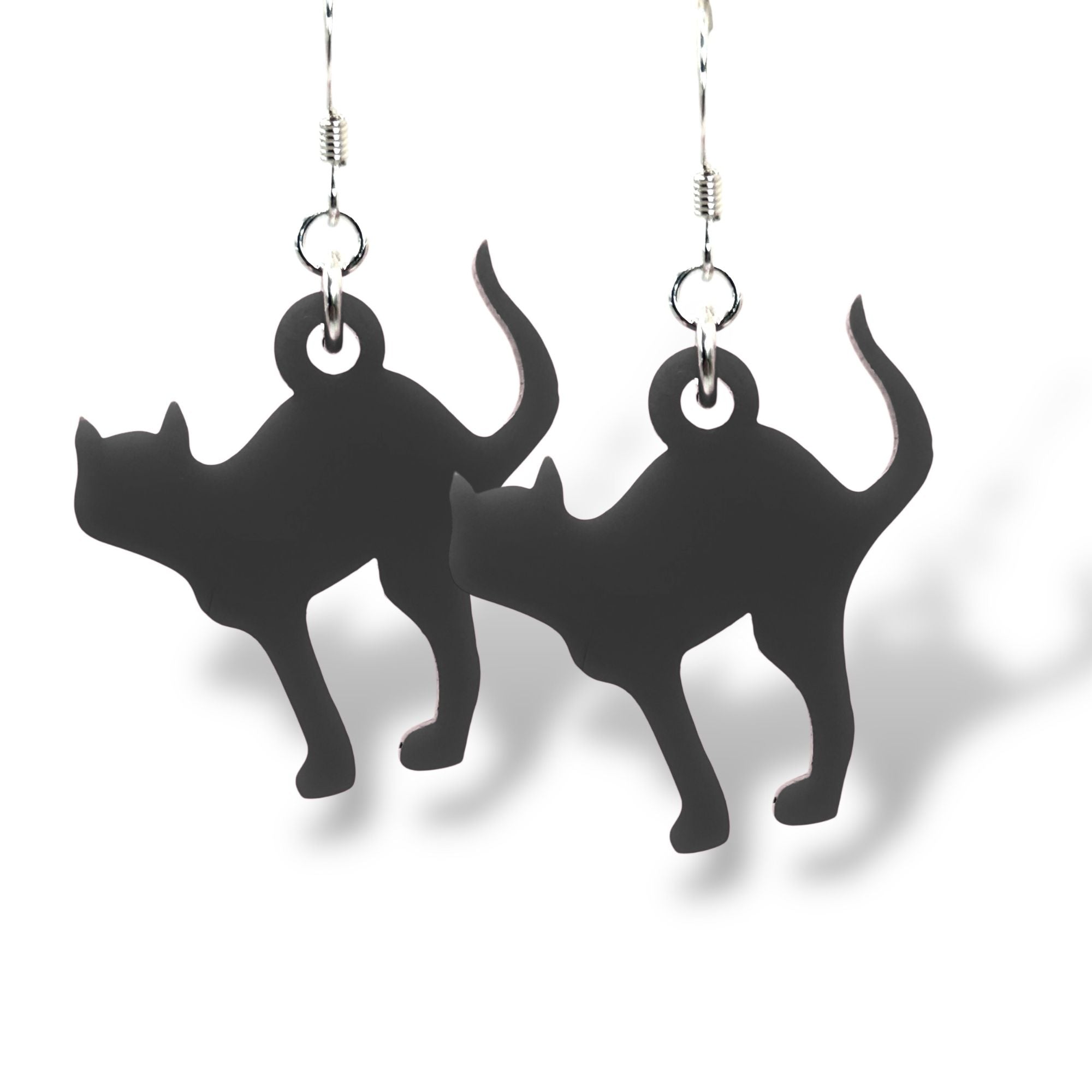 Scared Cat Halloween Earring Kit