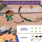 Cozy Colors Bracelet Kit – Warm DIY Elegance!