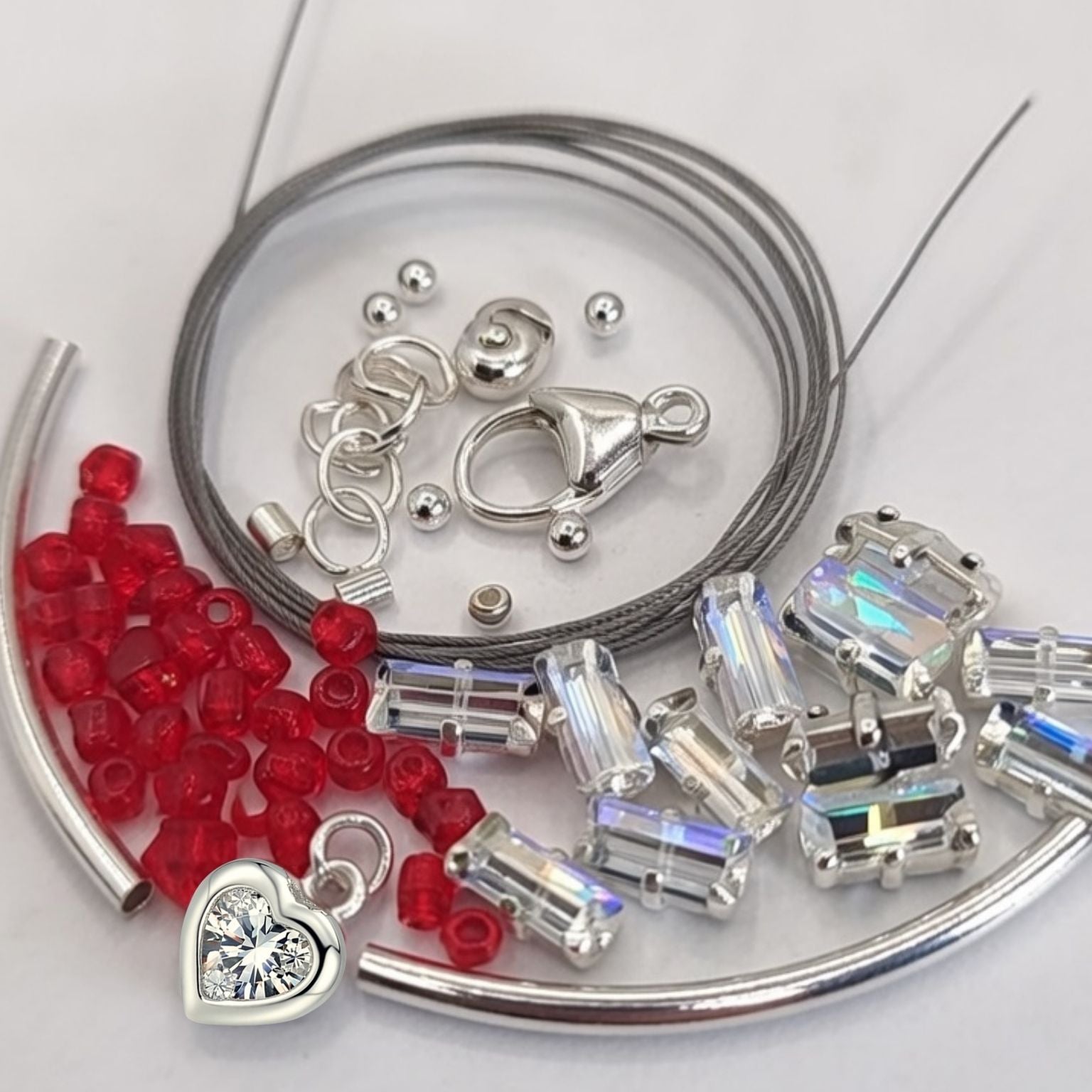 Valentines Day Petite Baguette Bracelet Kit