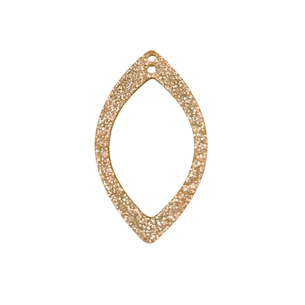 Sparkling Acrylic Navette Frames –  DIY Suncatcher &amp; Ornament Components