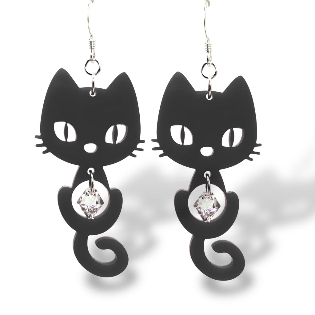Captured Crystal Cat Halloween Earring Kit - New Summerween Colors