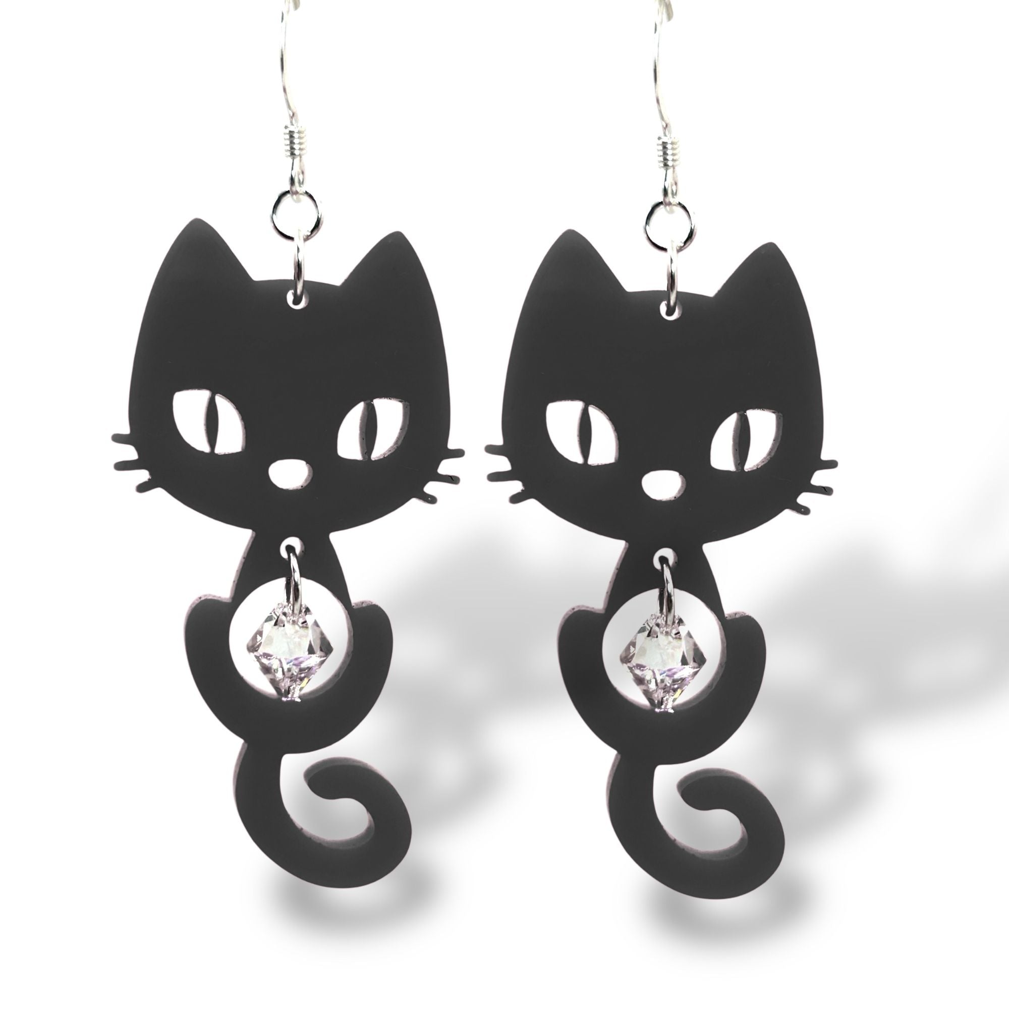 Captured Crystal Cat - Halloween Jewelry Making Kit