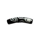 Murano Glass Curved Tube Beads – 35x7mm Handcrafted Italian Enchantment (Sold by the Piece)