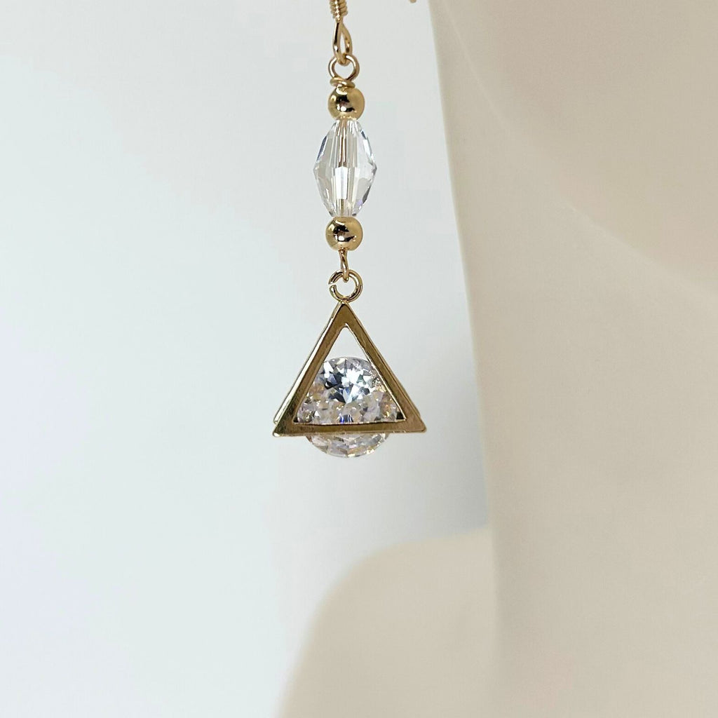 Golden Pyramid Earring Kit