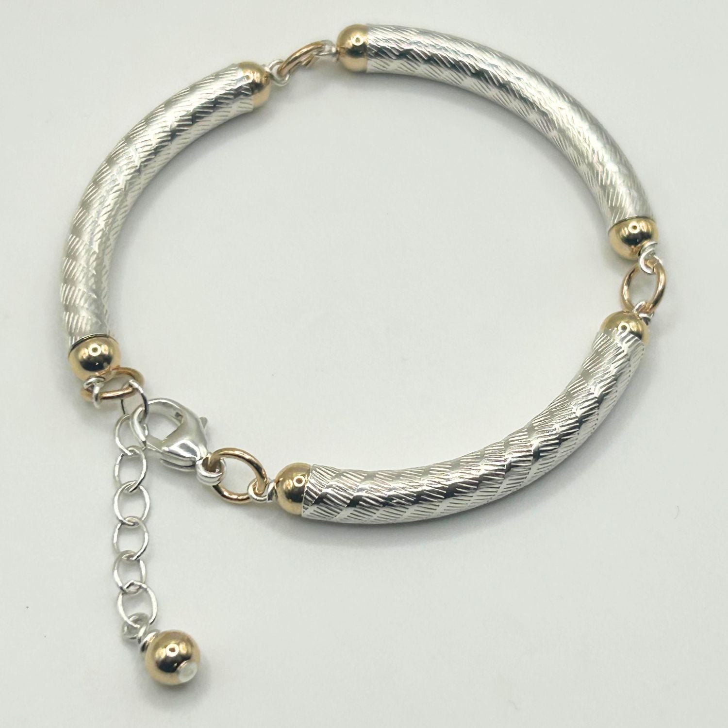 Mixed Metals Tube Bracelet Kit