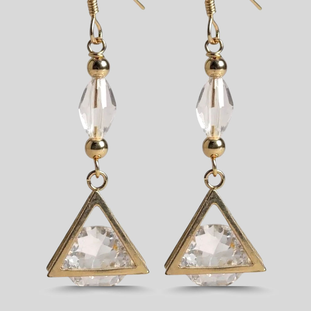 Golden Pyramid Earring Kit
