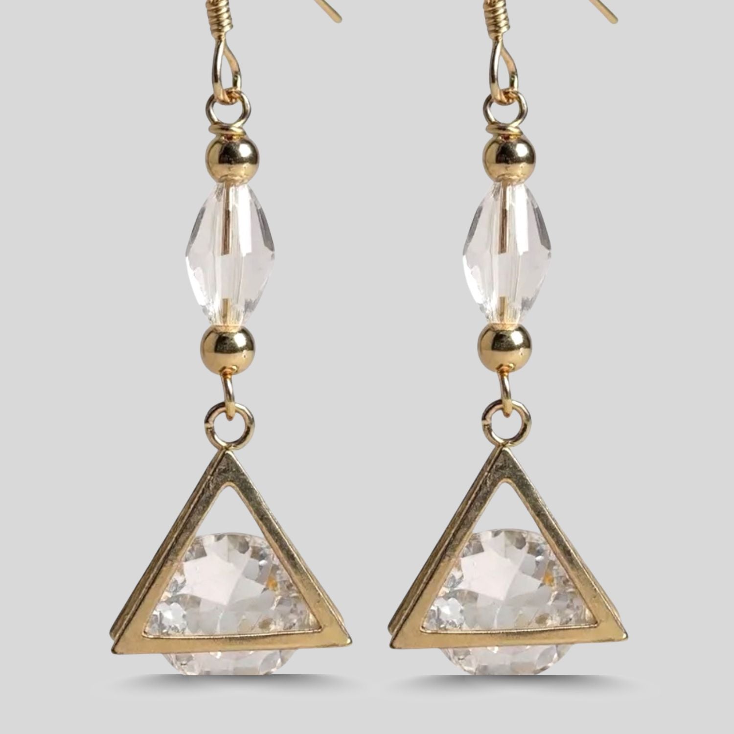 Golden Pyramid Earring Kit